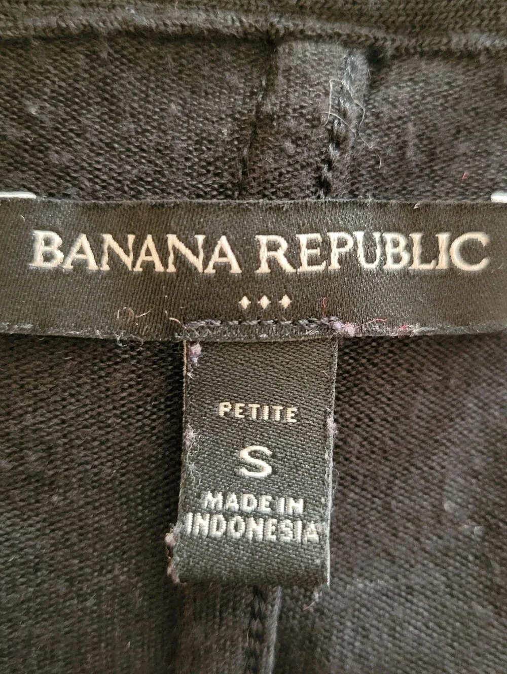 Banana Republic Black Open Cardigan Sweater Size Small - Picture 5 of 5